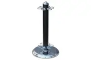 Formula Sports Metal 6 Billiard Pool Cues Stand Storage Holder Black Chrome