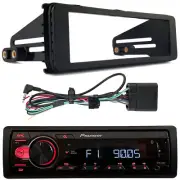 Pioneer MVH-S215BT Single DIN USB AUX Digital Media Receiver, Stereo Install Kit