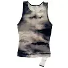 CALIA ESSENTIALS Womens Size XXS Daybreak Ardosia Slate Fitness Cropped Tank Top