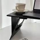 Foldable Laptop Work Table Mini Portable Notebook Computer Holder Car Bed _we