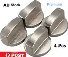 4/1x Alloy Home Kitchen Gas Stove Knobs Cooker Oven Cooktop Metal Switch Control