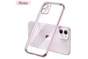 Orco Clear TPU Shockproof Case Cover For iPhone 11 Pro Case Rose Gold