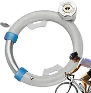 Bike Lock - Round Mountain Lock | Anti-Theft Road Bike Locks | Round Security Locking Supplies for Scooter Electric Vehicles, Cycling Anti-Theft Safety Tool