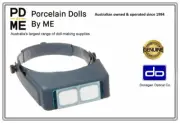 GENUINE Headband Magnifier, Donegan Optivisor DA- 10 (3.5x magnification at 4")