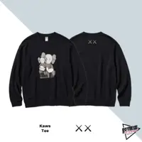 在飛比找蝦皮商城優惠-KAWS X UNIQLO UT 親子裝 衛衣 大學踢 黑【