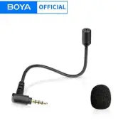 BY-UM4 3.5mm TRRS Omnidirectional Gooseneck Microphone for iOS Android Smar