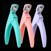 Diy French UV Gel False Fake Nail Salon Manicure Art Tip Toe Cutter Clip_d1