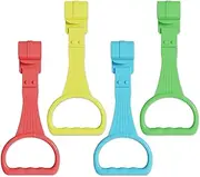 Playpen Pull up Rings, 4PCS Plastic Baby Pull up Rings, Non Slip Playpen Handles to, Easy to Install and Remove Handles for Baby Play Pen