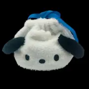 Pochacco Purse SANRIO Kawaii Nakajima Drawstring Plush Bag From Japan NEW