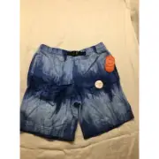 Wonder Nation Boys Shorts Blue Ombre Size 2XL (18) Mesh Lining