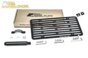 EOS For 15-Up Nissan 370Z Nismo | Full Size Front Tow Hook License Plate Bracket