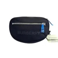 在飛比找Yahoo奇摩購物中心優惠-BURBERRY 最新款品牌字母logo尼龍腰包/胸口包(兩