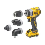 DeWALT XR 12V Brushless Sub Compact Multi-Head Drill Driver Kit 3.0Ah
