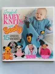JOYFUL BABY KNITS, 15 Mini-Makes inc. Sooty/Sweep/Soo - KNIT NOW Book 58pages