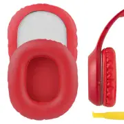 Geekria Protein Leather Ear Pads for Edifier W800BT K815 W808BT Headphones (Red)