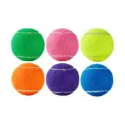 Mini Dog Tennis Balls 6cm Tennis Balls 6 Pack Launcher Toys Pet Play Outdoor