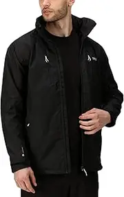 [REGATTA] Men's Calderdale IV Shell Jacket, DpForest/Blk, Medium