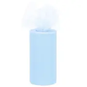 6 inch 50 Yards Tulle Ribbon Rolls Pastel Netting Fabric, Light Blue