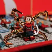Iron Spider Block Figure Toy Spider-man Toys Building Blocks Model