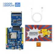 7.3 Inch E-Paper Display Module 6-Color Low Power E-Ink SPI Interface 800X480 Pi