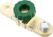 Battery Kill Switch for Truck Car Manual Disconnect Terminal with Plated Terminals Leakage Prevention Clip Durable Power Cut Off for Easy Operation