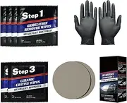 Automotive Headlight Restoration Kits,Headlight Polishing Kit - Lens Polisher, Automotive Refurbishment Set for Yellowing Haze Scratches