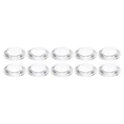 10Pcs Diameter 29mm High 8mm PMMA Flat Convex Lens Flashlight Optical Lens