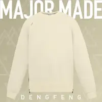 在飛比找momo購物網優惠-【MAJOR MADE】厚磅數內刷毛大學TEE(#大學T#刷