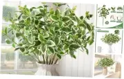 Faux Greenery Stems,6pcs Spring Faux Branches Plants for Vase,Artificial