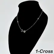 REAL SOLID .925 Sterling Silver Chain Necklace Italy Jewelry SILVER Classic