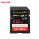 【現貨免運】SanDisk Extreme PRO 512GB SDXC U3 V30 專業 相機 攝影機 高速 記憶卡
