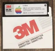 LISA 2.5G - Lazer Interactive Symbolic Assembler for Apple II -5.25” 2-in-1 Disk