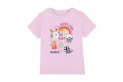 Peppa Pig Childrens/Kids Have Fun With Friends T-Shirt (Pink) - UTTV5149