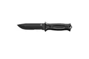 Gerber Strong Arm Serrated Fixed Blade Knife (Black)