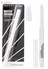 MAYBELLINE Master Drama Auto Eyeliner Retractable Pencil # MATTE WHITE