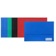 6PK Marbig Polypick Foolscap Document Wallet File/Paper Office Organiser Assort