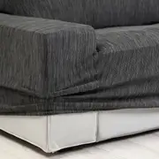 AGERÖD cover for 3-seat sofa, grey