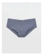 [Aerie] Superchill No Show Cotton Cheeky Underwear in Blue