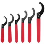 6 Pieces Spanner Wrench Set Adjustable Coilover Wrench Spanners Hook4800