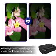 Portable Flashlight Film Mini Flash Light For DSLR Canon Nikon Digital Cameras