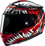HJC RPHA 12 Maximized Venom Marvel Helmet, black-white-red, Size 2XL for Men Black White Red