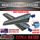 227kg x 609mm Locking Drawer Slides Heavy Duty Fridge runners 24" full extension