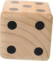 Wooden Dice for Game Large Backyard Game Dice Fun Educational for Adults for Family Gatherings Parties and Outdoor Activities