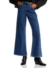 Rails Angelino High Rise Wide Leg Jeans in Pebble Blue
