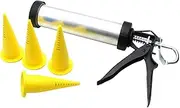 YueShengYCHUANG Sausage Boilie Maker with 4 Nozzle Attachments for Carp Fishing Techniques