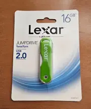 LEXAR Jump Drive 16GB Twist Turn USB 2.0 (GREEN) | Lexar by Micron USB