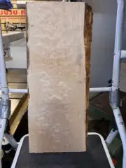 DENSE Quilted MapleTop Figured Billet .8"x 7.2-9"x 22”KD Big Leaf Billet Kiln