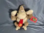 Nintendo Super Mario 10" Donkey Kong Plush Figure 2022 NWT By Good Stuff New