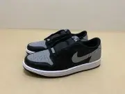 Nike Air Jordan 1 Retro Low OG Mens Shoes US 6.5 UK 6 New Black Grey Sneakers
