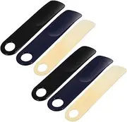 [LIFKOME] 6pcs Shoehorn Liners Shoe Crease Protector Heel Protectors Sandals Shoe Trees for Men Handle Boots Boot Horn Shoe Stretcher Light up Shoes Small Shoe Horn Purse Grips Shoe Pads Abs